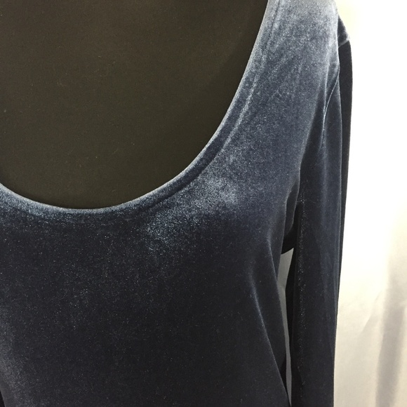 J. Crew womens velvet long sleeve bodysuit - Picture 9 of 11